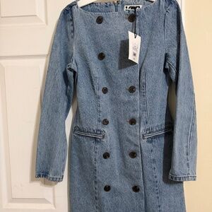 Denim dress
